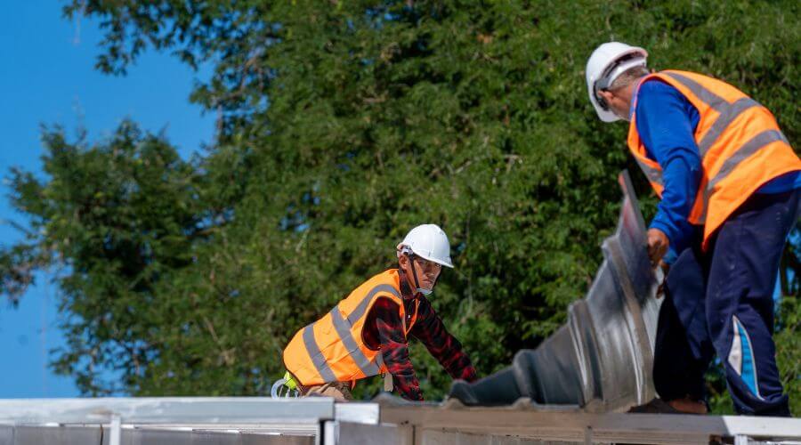 Professional metal roof installation in Friona, TX